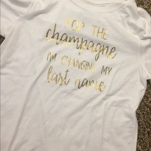 Engagement shirt